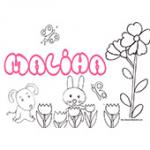 Maliha, coloriages Maliha