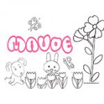 Maude, coloriages Maude
