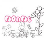 Noane, coloriages Noane