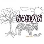 Nohan, coloriages Nohan