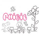Phibie, coloriages Phibie