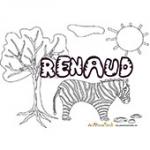 Renaud, coloriages Renaud