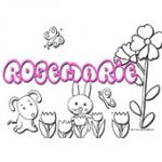 Rosemarie, coloriages Rosemarie