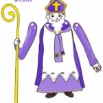 Paper toy saint Nicolas animé