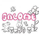 Salome, coloriages Salome
