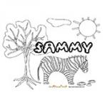 Sammy, coloriages Sammy