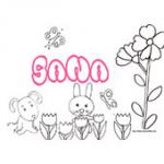 Sana, coloriages Sana