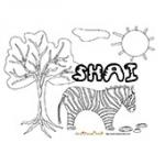 Shai, coloriages Shai