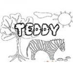 Teddy, coloriages Teddy