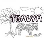 Thalya, coloriages Thalya