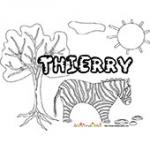 Thierry, coloriages Thierry