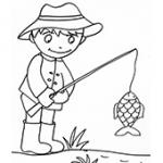 Coloriage de Tom le garçon