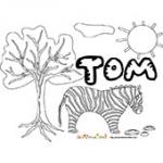 Tom, coloriages Tom