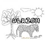 Ulrich, coloriages Ulrich