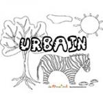 Urbain, coloriages Urbain