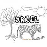 Uriel, coloriages Uriel