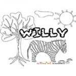 Willy, coloriages Willy