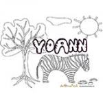 Yoann, coloriages Yoann