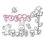 Yvette, coloriages Yvette