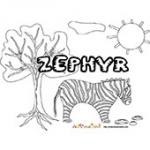 Zephyr, coloriages Zephyr