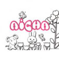Aïcha, coloriages Aïcha