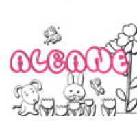 Albane, coloriages Albane