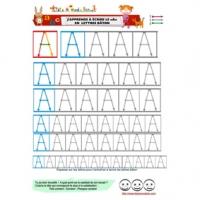 Alphabet : pages d'écriture