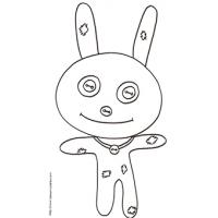 Coloriages d'animaux patchwork