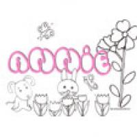 Annie, coloriages Annie