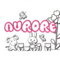 Aurore, coloriages Aurore