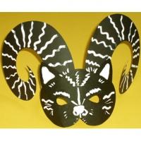 Masque d'un animal de la ferme