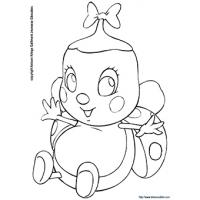 Coloriages Belle la Coccinelle