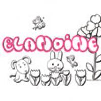 Blandine, coloriages Blandine