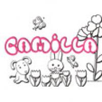 Camilia, coloriages Camilia