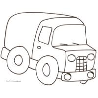 Coloriages De Camions Tête à Modeler