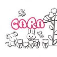 Cara, coloriages Cara