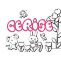 Cerise, coloriages Cerise
