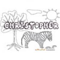 Christopher, coloriages Christopher