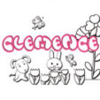 Clemence, coloriages Clemence