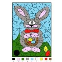 Animaux : Jeu de coloriage numéroté