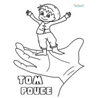 Coloriages Tom Pouce