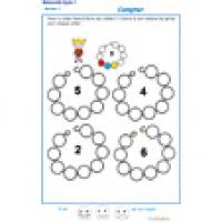 Compter les perles des colliers