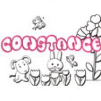 Constance, coloriages Constance