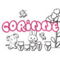 Corinne, coloriages Corinne