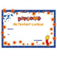 Diplôme de l'enfant curieux