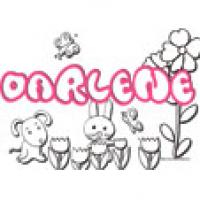 Darlene, coloriages Darlene