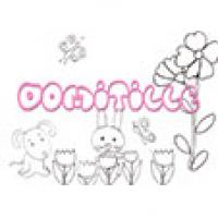 Domitille, coloriages Domitille