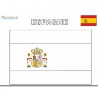 Les drapeaux des pays jouant au foot
