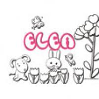 Elea, coloriage Elea