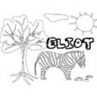 Eliot, coloriages Eliot